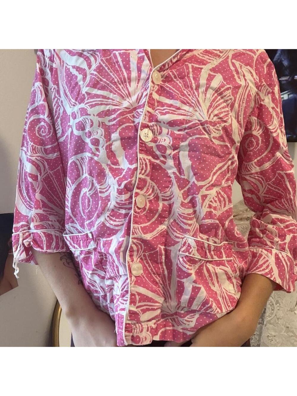 Lilly Pulitzer Women's Pink Blous